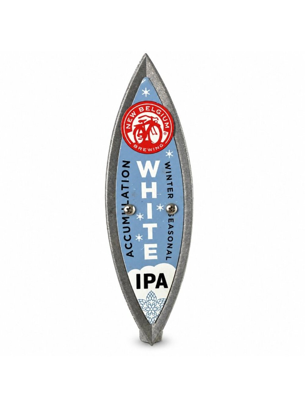 New Belgium Accumulation White IPA Beer Tap Handle‎ Draft Knob